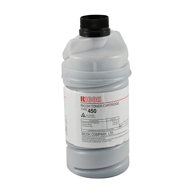 OEM Ricoh 887718 (Type 450) Black Laser Toner Cartridge (17,000 Pages)