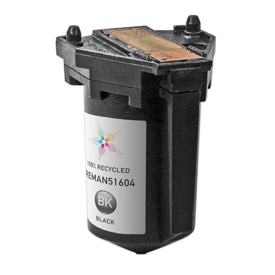 Remanufactured HP 51604A Black Ink Cartridge