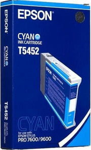 OEM Epson T545200 (T5452) Cyan Ink Cartridge