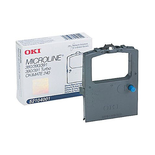 OEM Okidata 52104001 Black Ribbon Cartridge