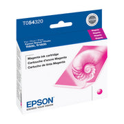 OEM Epson T054320 (T0543) Magenta Ink Cartridge (400 Pages)