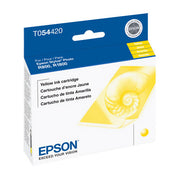 OEM Epson T054420 (T0544) Yellow Ink Cartridge (400 Pages)