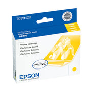 OEM Epson T059420 (T0594) Yellow Ink Cartridge (450 Pages)