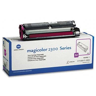 OEM Konica-Minolta 1710517-003 Standard-Yield Magenta Laser Toner Cartridge (1,500 Pages)