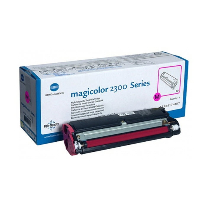 OEM Konica-Minolta 1710517-007 High-Yield Magenta Laser Toner Cartridge (4,500 Pages)
