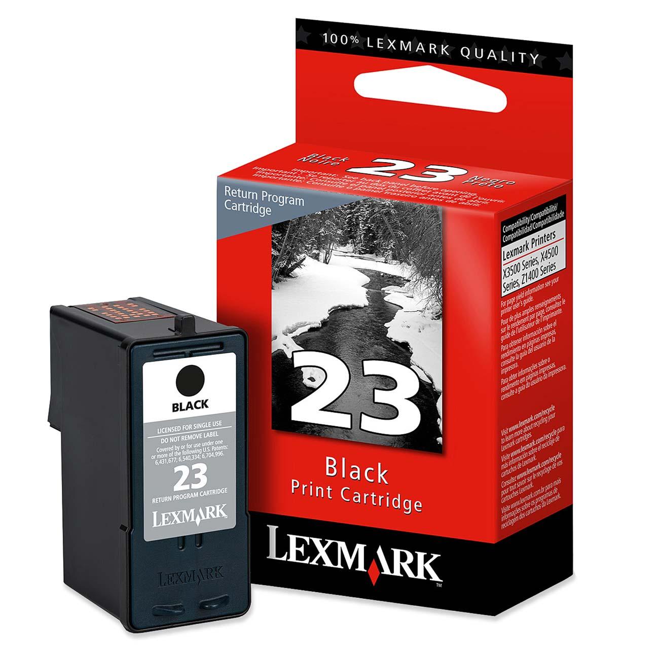 OEM Lexmark 18C1523 Black Ink Cartridge (215 Pages)