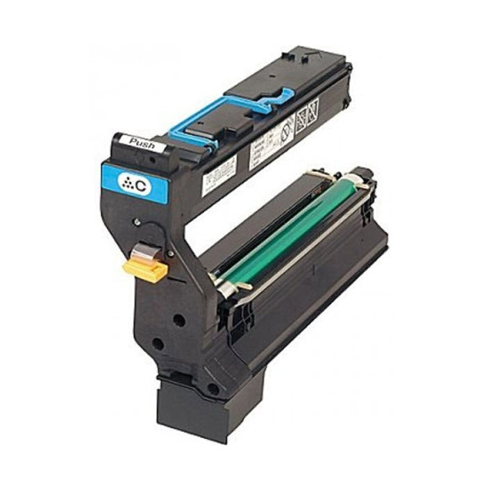 OEM Konica-Minolta 1710580-004 Cyan Laser Toner Cartridge (6,000 Pages)