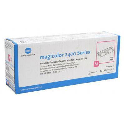 OEM Konica-Minolta 1710587-002 Magenta Laser Toner Cartridge (1,500 Pages)