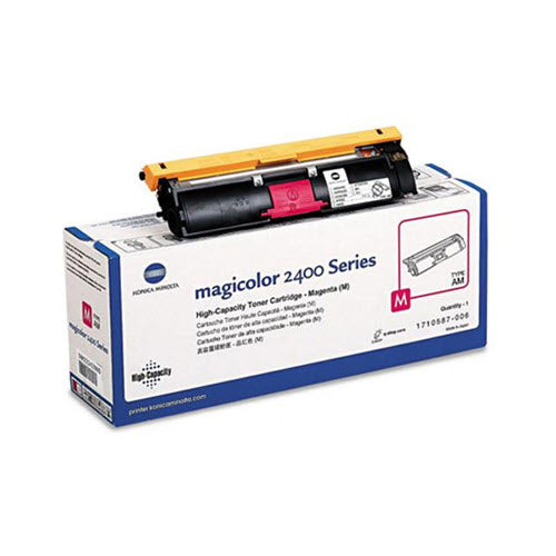 OEM Konica-Minolta 1710587-006 High-Yield Magenta Laser Toner Cartridge (4,500 Pages)