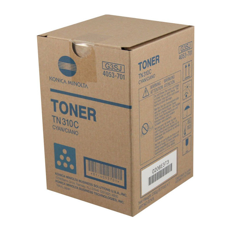 OEM Konica-Minolta 4053-701 Cyan Laser Toner Cartridge (11,500 Pages)