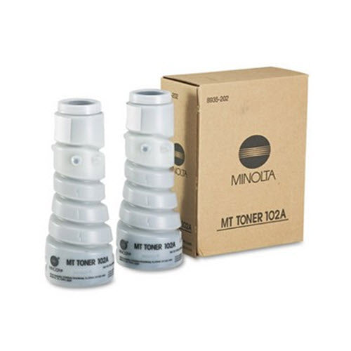 OEM Konica-Minolta 8935-202 (Type 102A) Black Laser Toner Cartridge (12,000 Pages)