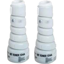 OEM Konica-Minolta 8936-402 (Type 302A) Black Laser Toner Cartridge (22,000 Pages) - 2 Pack