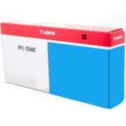 OEM Canon PFI-704C Cyan Ink Cartridge