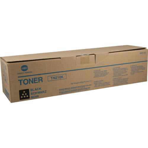 OEM Konica-Minolta 8938-505 (TN210BK) Black Laser Toner Cartridge (20,000 Pages)