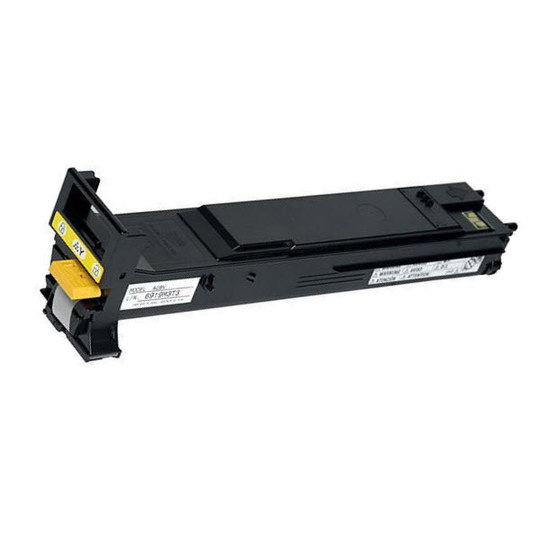 OEM Konica-Minolta A06V233 High-Yield Yellow Laser Toner Cartridge (12,000 Pages)