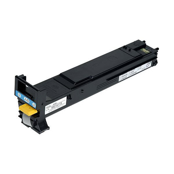 OEM Konica-Minolta A06V433 High-Yield Cyan Laser Toner Cartridge (12,000 Pages)