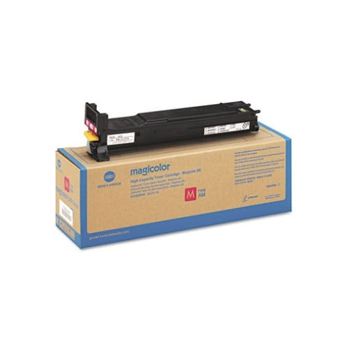 OEM Konica-Minolta A0DK332 High-Yield Magenta Laser Toner Cartridge (8,000 Pages)