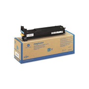 OEM Konica Minolta A0DK432 High-Yield Cyan Laser Toner Cartridge (8,000 Pages)