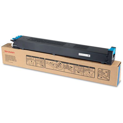 OEM Sharp MX-31NTCA Cyan Laser Toner Cartridge (15,000 Pages)