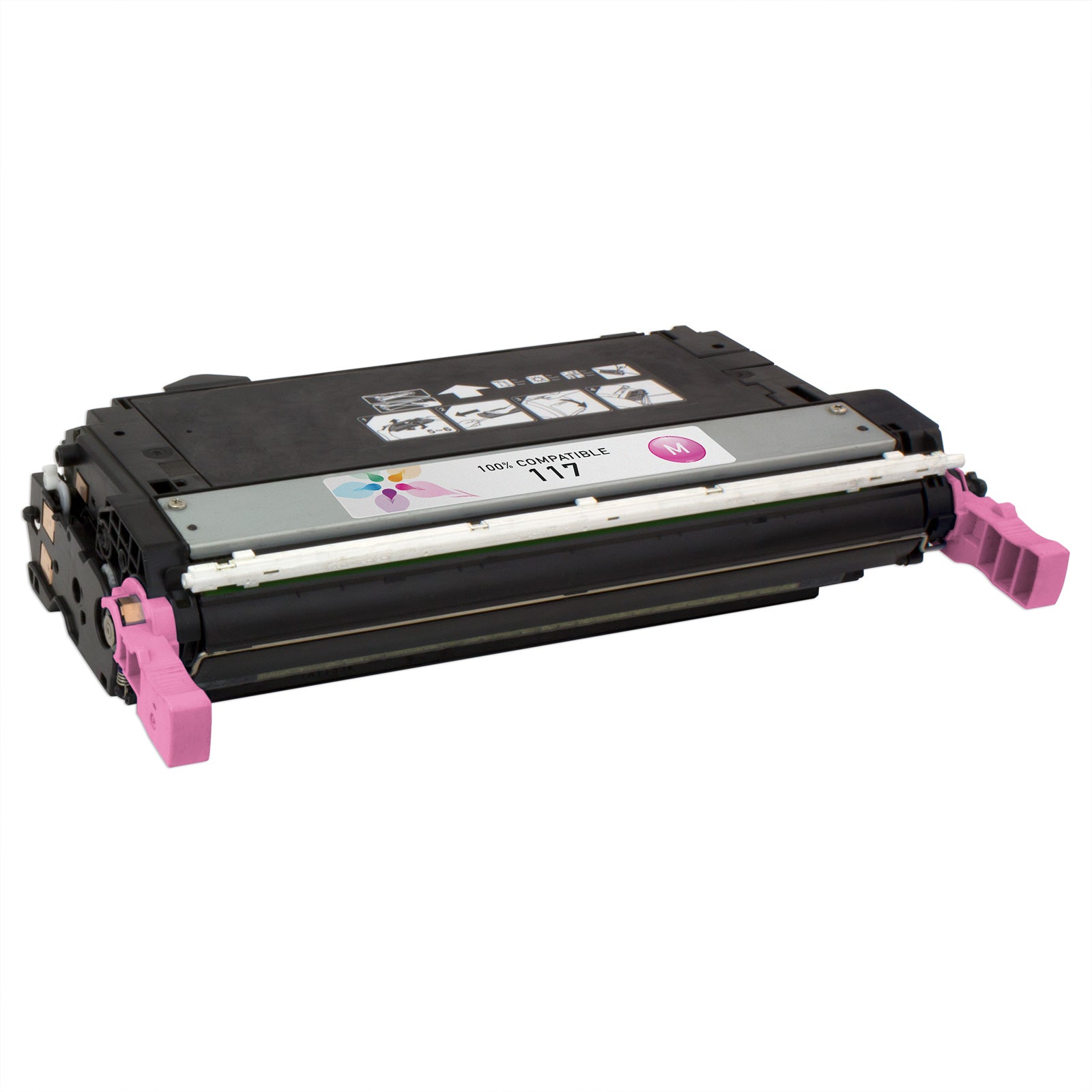 Compatible Canon 117 (2576B001AA) Magenta Laser Toner Cartridge (4,000 Pages)