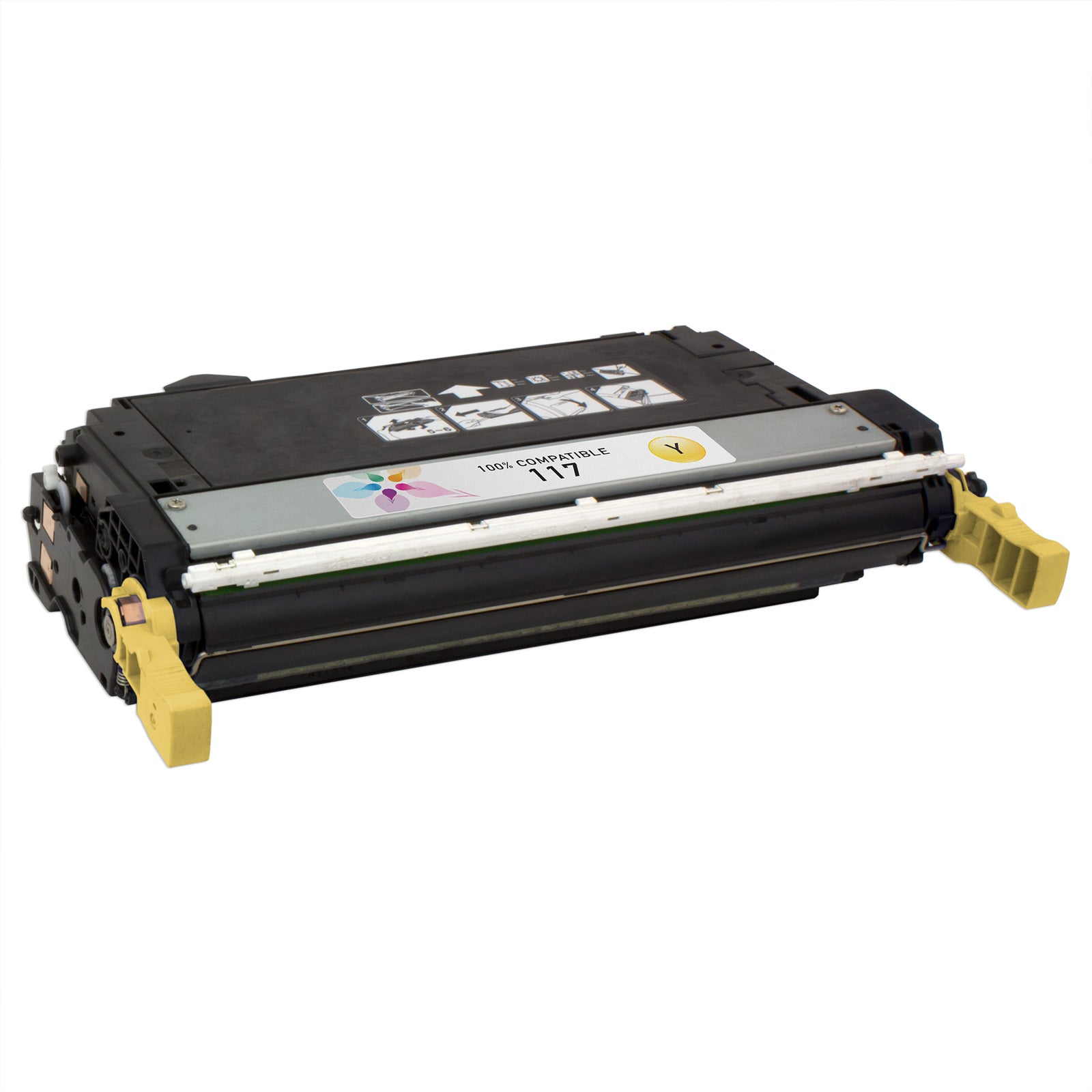 Remanufactured Canon 2575B001AA Yellow Toner Cartridge (4,000 Pages)