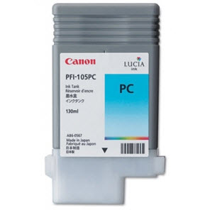 OEM Canon 3004B001AA (PFI-105PC) Photo Cyan Ink Cartridge