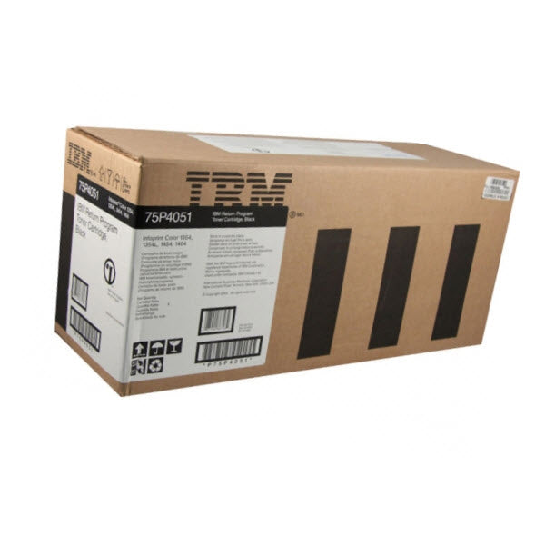 OEM IBM 75P4051 Black Laser Toner Cartridge (6,000 Pages)