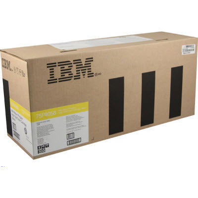 OEM IBM 75P4058 High-Yield Yellow Laser Toner Cartridge (15,000 Pages)