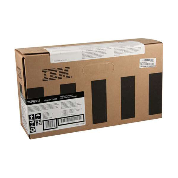 OEM IBM 75P6052 High-Yield Black Laser Toner Cartridge (12,000 Pages)