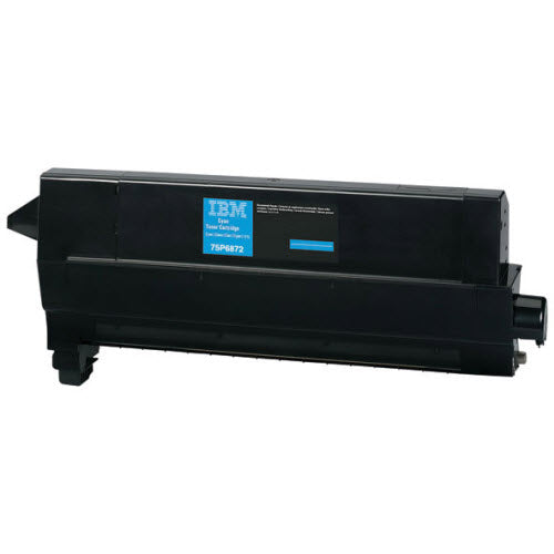 OEM IBM 75P6872 Cyan Laser Toner Cartridge (14,000 Pages)