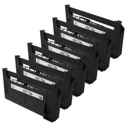 Compatible Epson ERC-18B Black POS Ribbon Cartridges - Set of 6