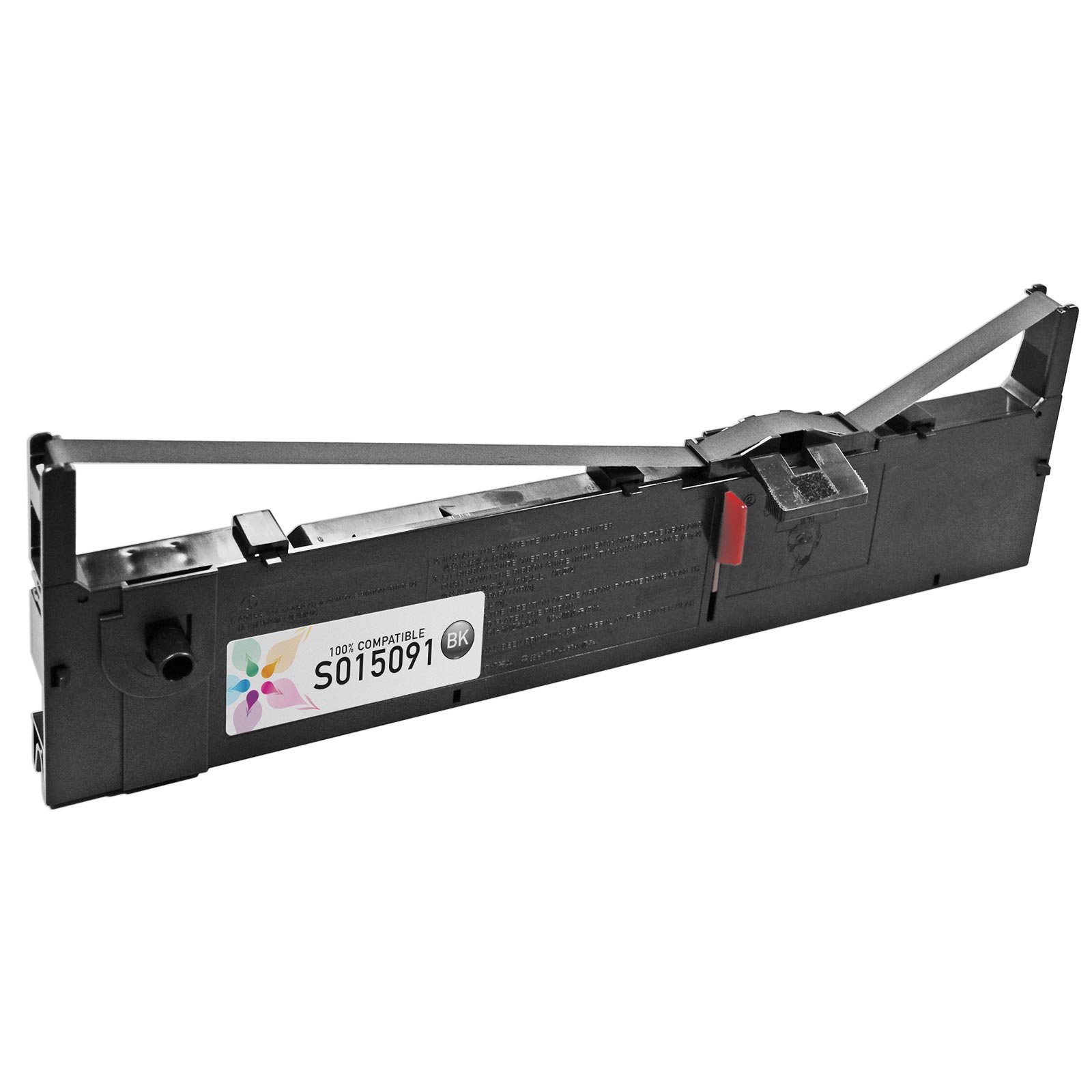 Compatible Epson S015091 Black Ribbon Cartridge