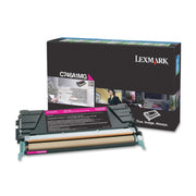 OEM Lexmark C746A1MG Magenta Laser Toner Cartridge (7,000 Pages)