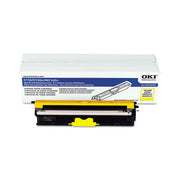 OEM Oki 44250709 Yellow Toner Cartridge (1,500 Pages)