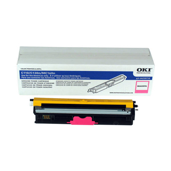 OEM Oki 44250710 Magenta Toner Cartridge (1,500 Pages)