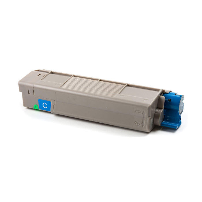 OEM Okidata 43324476 Cyan Laser Toner Cartridge (5,000 Pages)