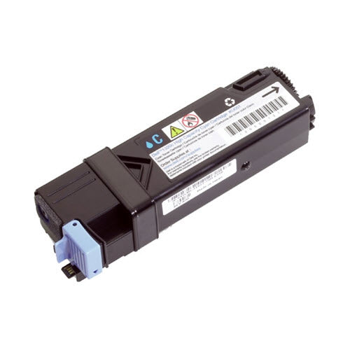 OEM Dell 330-1437 (T107C) High-Yield Cyan Laser Toner Cartridge (2,500 Pages)