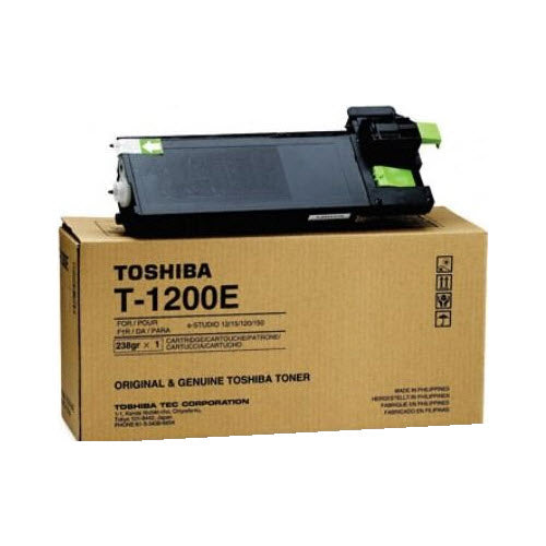 OEM Toshiba T1200E Black Toner Cartridge (8,000 Pages)