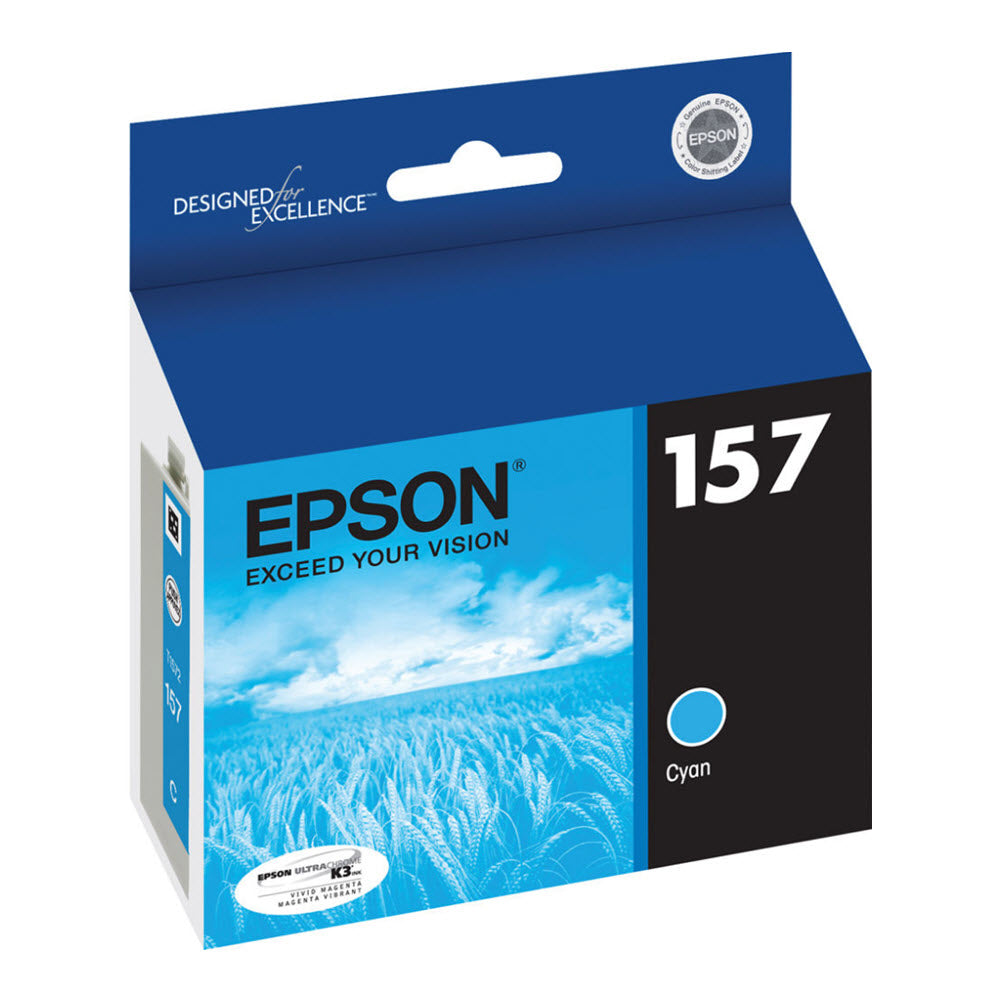 OEM Epson T157220 Cyan Ink Cartridge