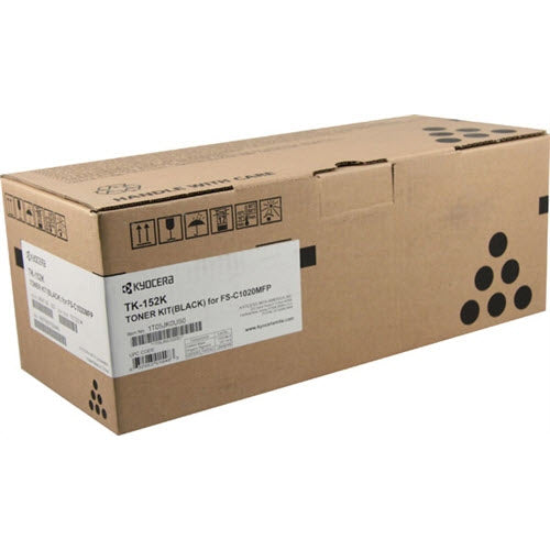 OEM Kyocera Mita TK152K Black Toner Cartridge (6,500 Pages)