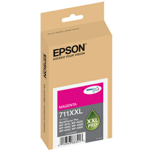 OEM Epson T711XXL320 Magenta Ink Cartridge (3,400 Pages)