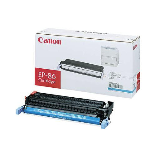OEM Canon 6829A004AA (EP-86) Cyan Laser Toner Cartridge (13,000 Pages)