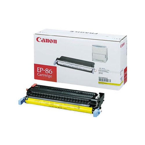 OEM Canon 6827A004AA (EP-86) Yellow Laser Toner Cartridge (13,000 Pages)