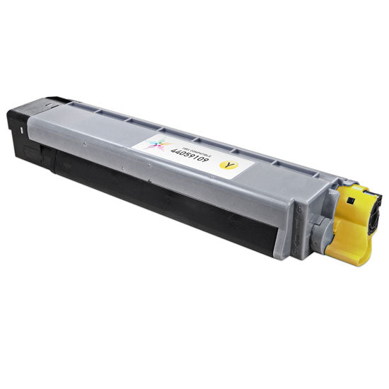 Compatible Okidata 44059109 Yellow Laser Toner Cartridge (8,000 Pages)