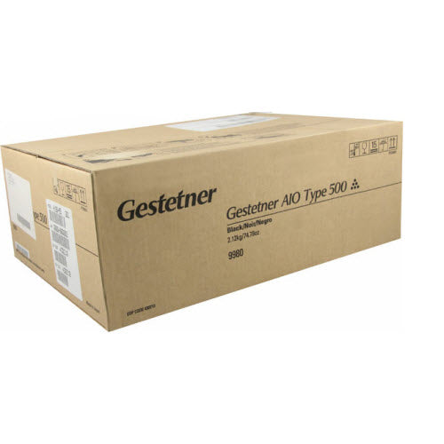 OEM Gestetner 89851 (Type 500) Black Toner Cartridge (10,000 Pages)