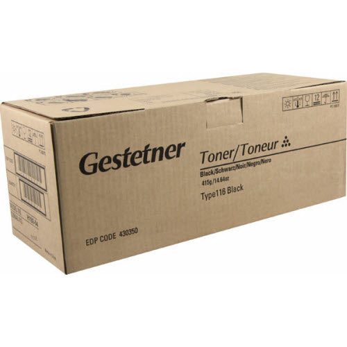 OEM Gestetner 89875 (Type 116) Black Laser Toner Cartridge (5,000 Pages)