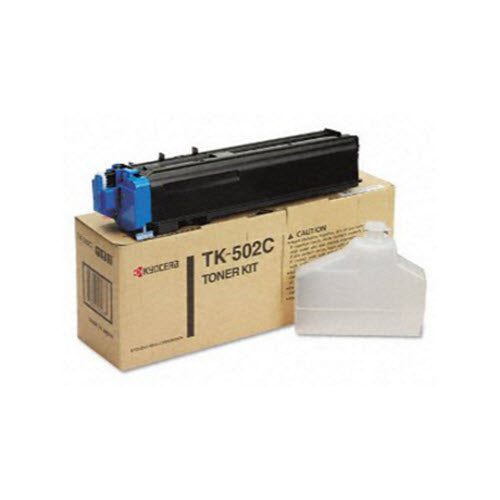 OEM Kyocera-Mita TK-502C Cyan Laser Toner Cartridge (8,000 Pages)