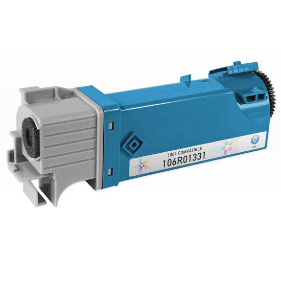 Compatible Xerox 106R01331 Cyan Laser Toner Cartridge (1,000 Pages)