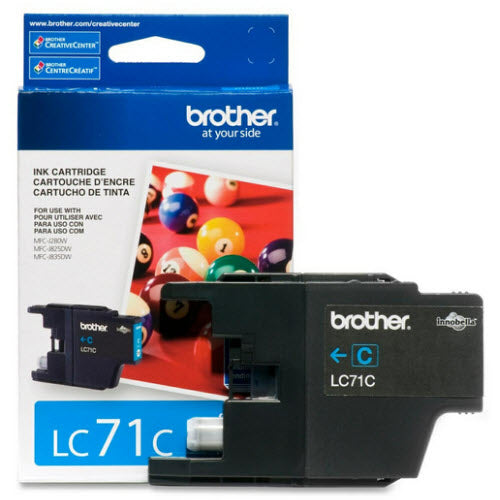 OEM Brother Innobella LC71C Cyan Ink Cartridge