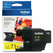 OEM Brother Innobella LC71Y Yellow Ink Cartridge (300 Pages)